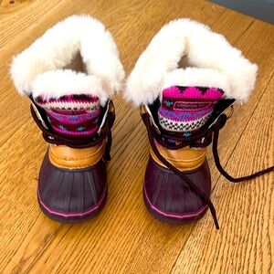 Toddler girl winter boots